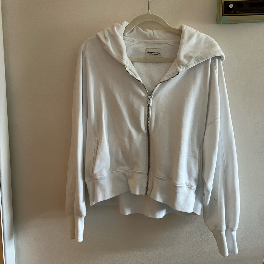 Abercrombie & Fitch Soft & Sexy Zip Up Jacket with Hood Large